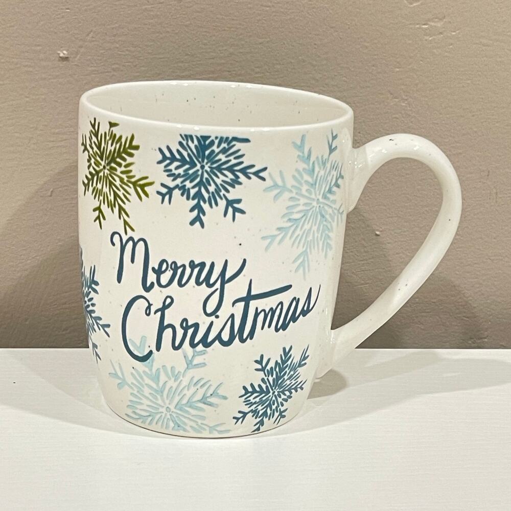 Etta Vee Dining Etta Vee Snowflake Merry Christmas Mug